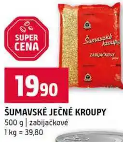 Terno ŠUMAVSKÉ JEČNÉ KROUPY 500 g zabijačkové nabídka