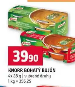 Terno KNORR BOHATÝ BUJÓN 4x 28 g vybrané druhy nabídka