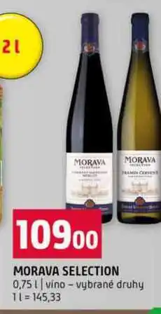 Terno MORAVA SELECTION 0,75l vino vybrané druhy nabídka