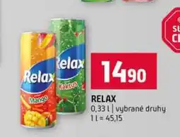 Terno RELAX 0,33l vybrané druhy nabídka