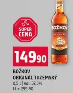 Terno BOŽKOV ORIGINÁL TUZEMSKÝ 0,5l vol. 37,5% nabídka
