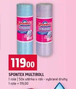 Terno SPONTEX MULTIROLL 1 role 50x utěrka v roli vybrané druhy nabídka