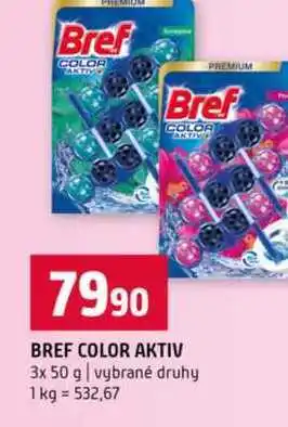 Terno BREF COLOR AKTIV 3x 50 g vybrané druhy nabídka