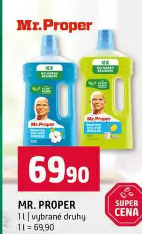 Terno MR. PROPER vybrané druhy nabídka