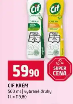 Terno CIF KRÉM 500 ml vybrané druhy nabídka