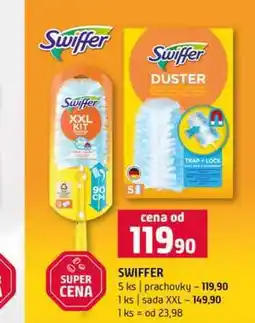 Terno SWIFFER 5 ks prachovky 1 ks sada XXL nabídka