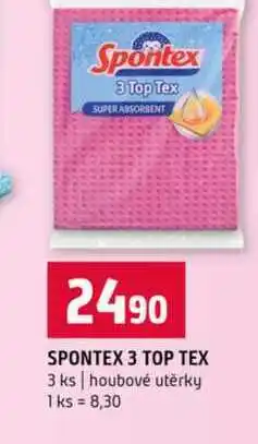 Terno SPONTEX 3 TOP TEX 3 ks houbové utěrky nabídka