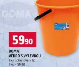 Terno DOMA VĚDRO S VÝLEVKOU 1 ks plastové nabídka