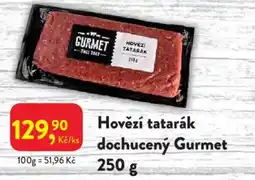 MP Krásno Hovězí tatarák dochucený Gurmet nabídka