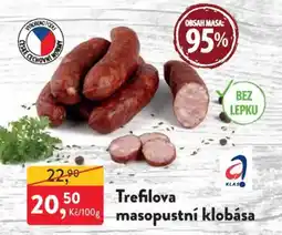 MP Krásno Trefilova masopustní klobása nabídka