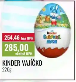 Ratio Kinder vajíčko nabídka