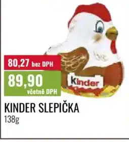 Ratio Kinder slepička nabídka