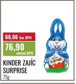 Ratio Kinder zajíc surprise nabídka