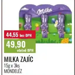 Ratio Milka zajíc nabídka