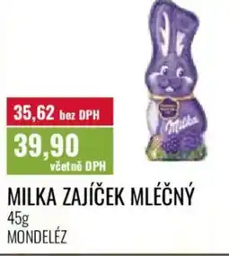 Ratio Milka zajíček mléčný nabídka
