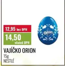 Ratio Vajíčko Orion nabídka