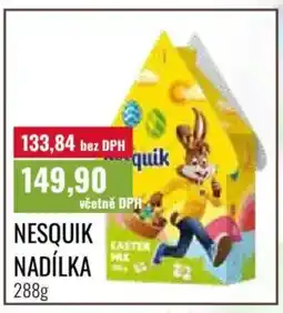 Ratio Nesquik nadílka nabídka