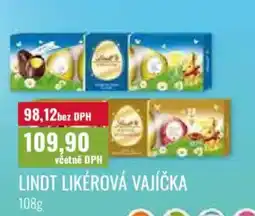 Ratio Lindt likérová vajíčka nabídka