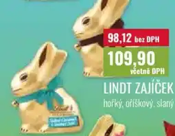 Ratio Lindt zajíček nabídka