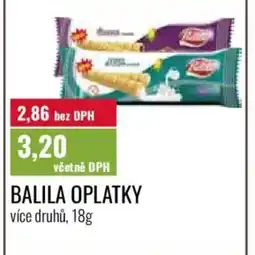 Ratio Balila oplatky nabídka