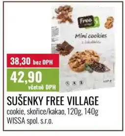 Ratio Sušenky free village nabídka