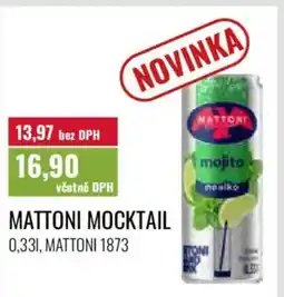 Ratio Mattoni mocktail nabídka