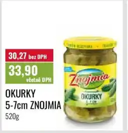 Ratio Okurky 5-7cm Znojmia nabídka