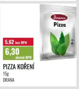 Ratio Pizza koření nabídka
