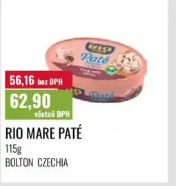 Ratio Rio Mare paté nabídka