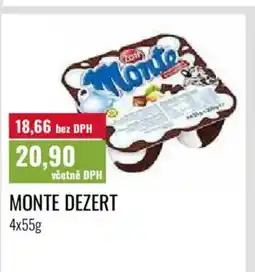 Ratio Monte dezert nabídka