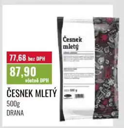 Ratio Česnek mletý nabídka