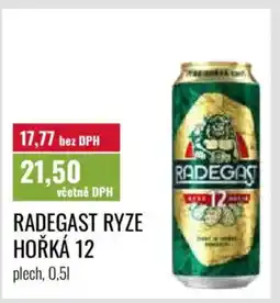 Ratio Radegast Ryze hořká 12 nabídka