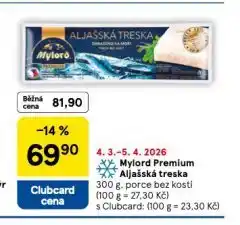 Tesco Mylord premium aljašská treska nabídka