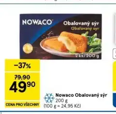 Tesco Nowaco obalovaný sýr nabídka