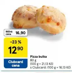 Tesco Pizza bulka nabídka