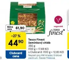 Tesco Semínkový chléb nabídka