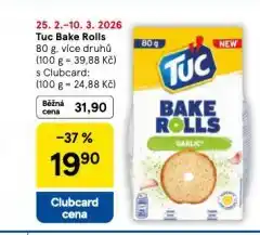 Tesco Tuc bake rolls nabídka