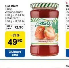 Tesco Riso džem nabídka