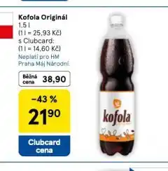 Tesco Kofola original nabídka