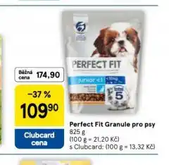Tesco Perfect fit granule pro psy nabídka