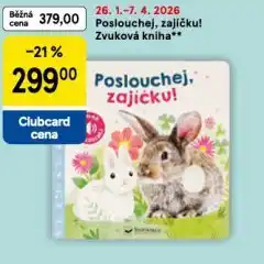 Tesco Poslouchej, zajíčku! zvuková kniha nabídka