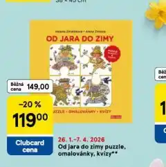 Tesco Od jara do timy puzzle, omalovánky, kvízy nabídka