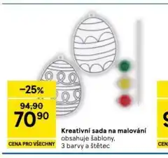 Tesco Kreativní sada na malování nabídka