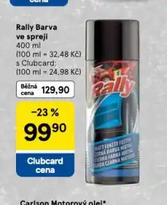 Tesco Rally barva ve spreji nabídka