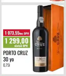 Ratio Porto Cruz 30 yo nabídka