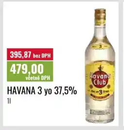 Ratio Havana 3 yo 37,5% nabídka