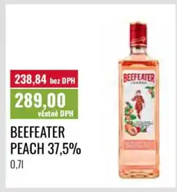 Ratio Beefeater peach 37,5% nabídka