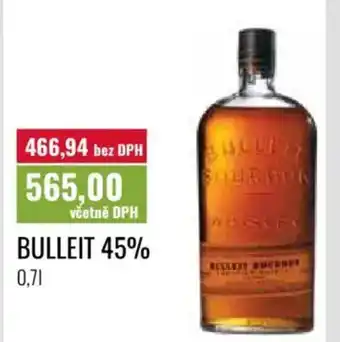 Ratio Bulleit 45% nabídka