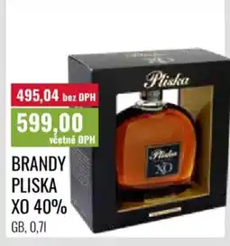 Ratio Brandy Pliska XO 40% nabídka
