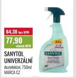 Ratio Sanytol univerzální nabídka
